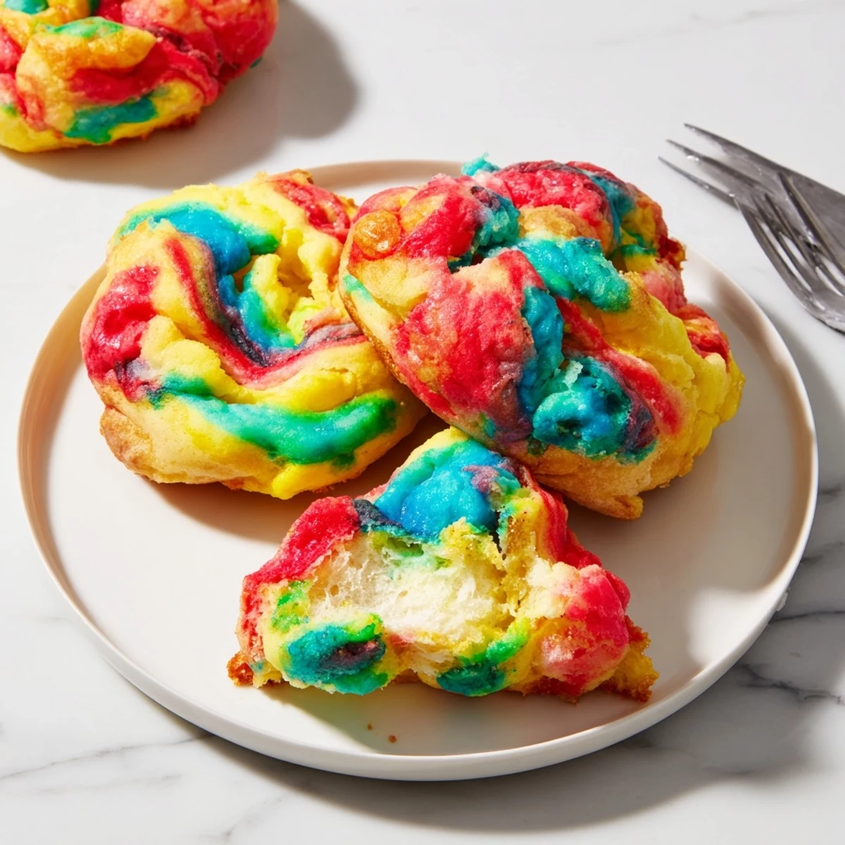 Cloud Bread Rainbow Version