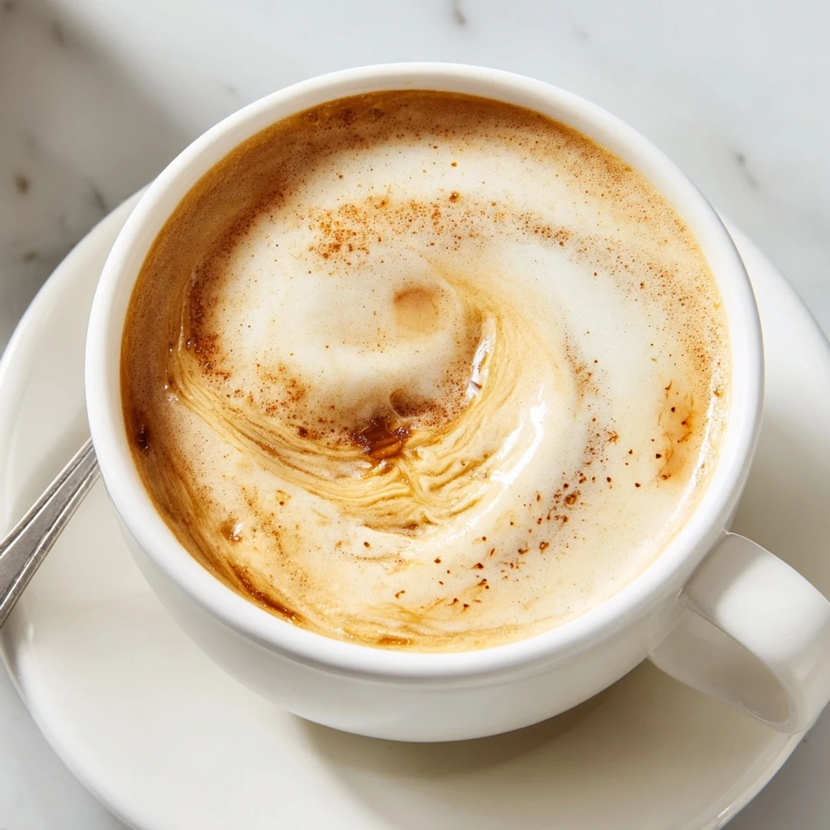 Bold Onion Latte blending sweet onions, espresso, and milk for an unforgettable twist.