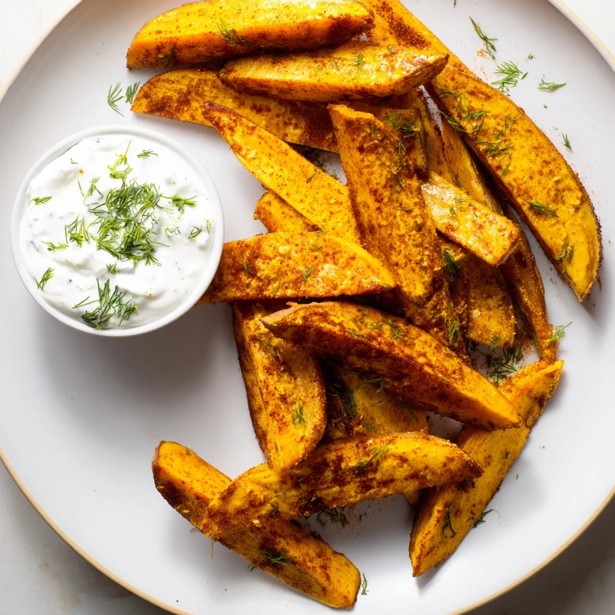 Roasted Sweet Potato Wedges