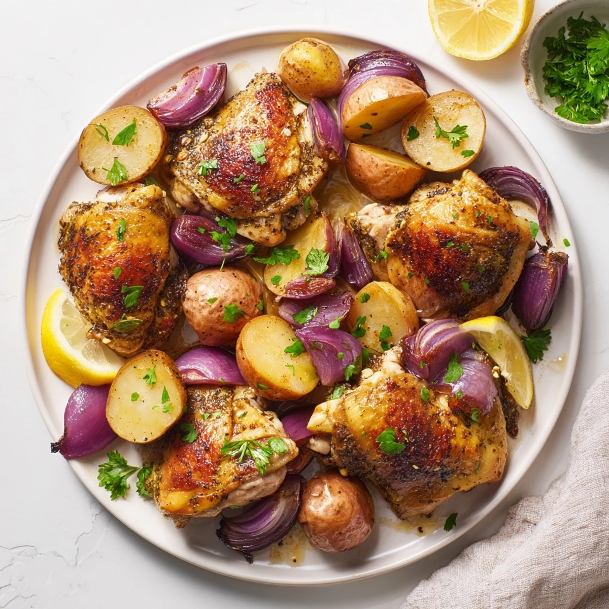 Sheet Pan Zaatar Chicken