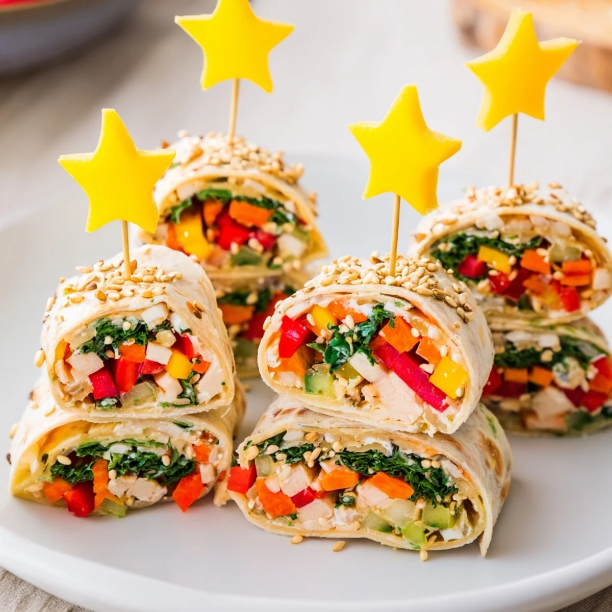 Air Fryer Christmas Tree Wraps