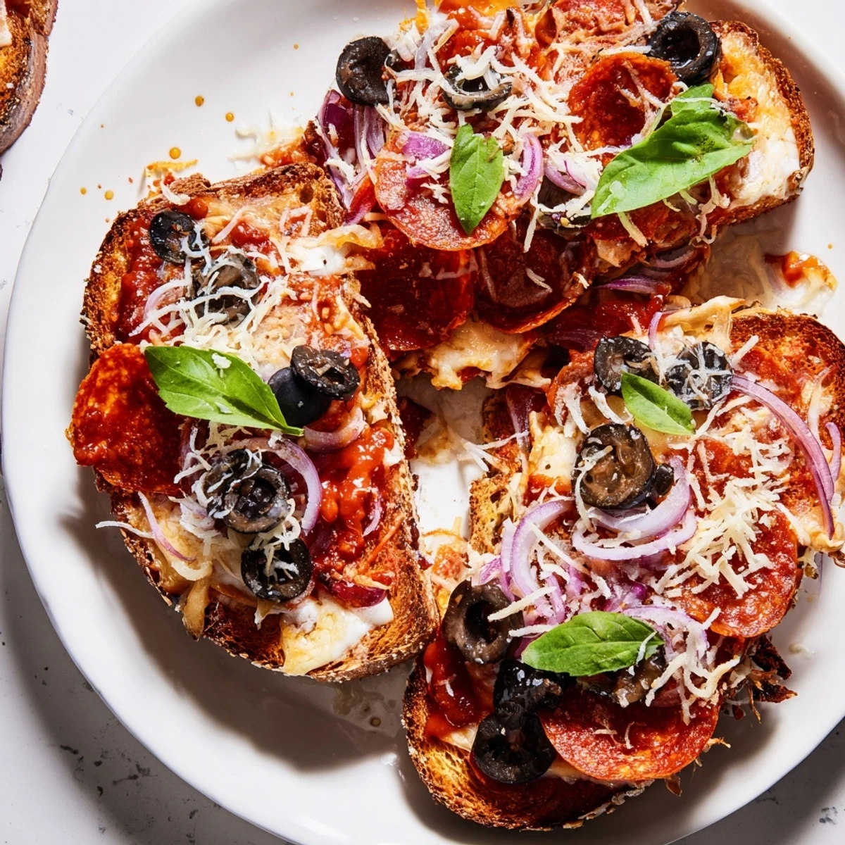 Pizza Toast Upgraded Layers