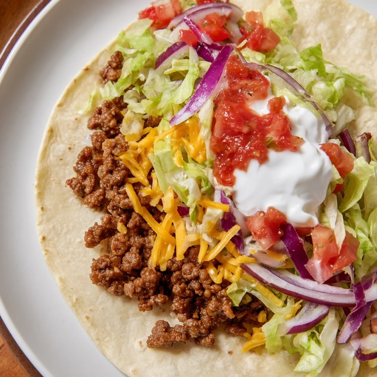 Golden-brown Crispy Smash Tacos, filled with savory, seasoned beef and melted cheese, ready to eat.