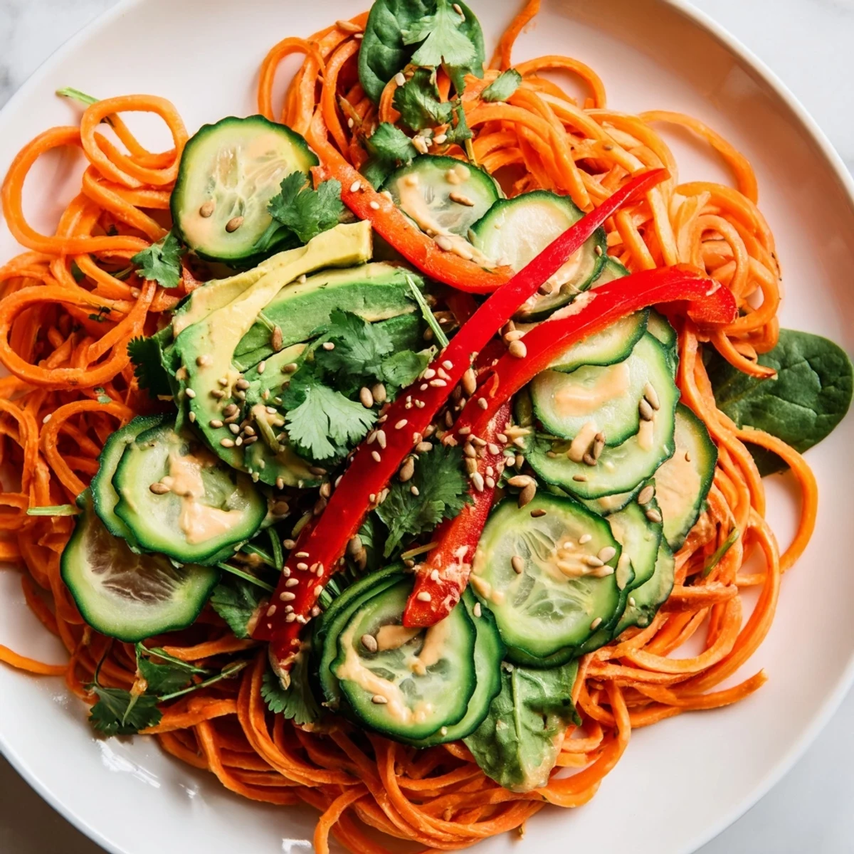 Carrot Noodle Skincare Bowl