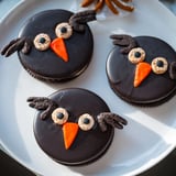 Enjoy a close-up of the delicious Hoot Hoot Owl-Themed Treat Tray, perfect for kids' parties.