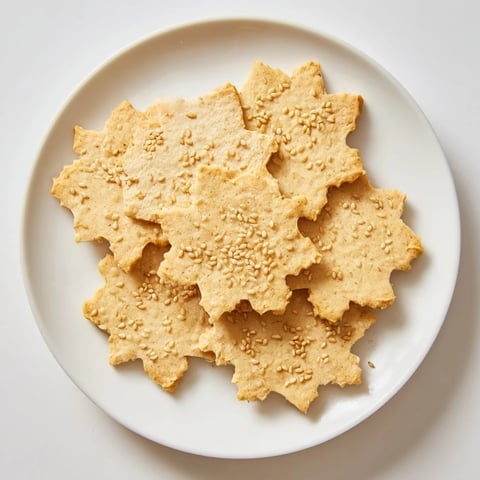 Buttery, golden Gourmet Crackers: Snowflake Cutout Cracker Board arranged elegantly on a wooden cheese board.