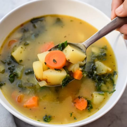 Vegetarian Potato Kale Soup