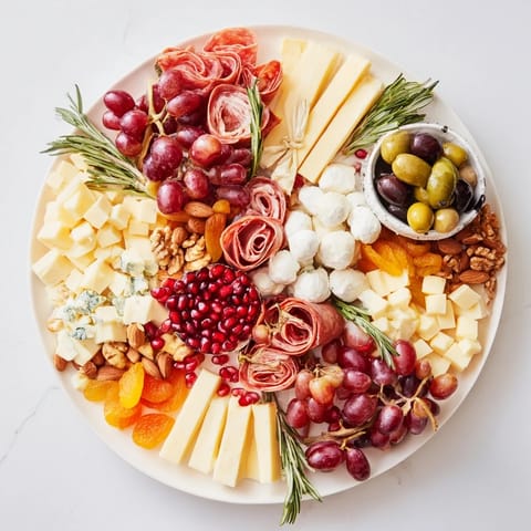 Holiday Wreath Cheese Platter