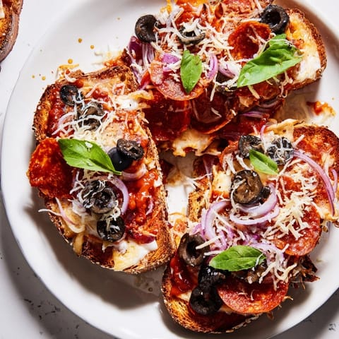 Pizza Toast Upgraded Layers