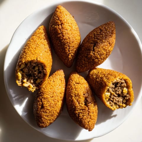 Lebanese Kibbeh Classic Dish