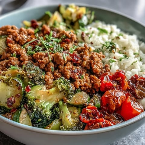 Ground Turkey Bowl