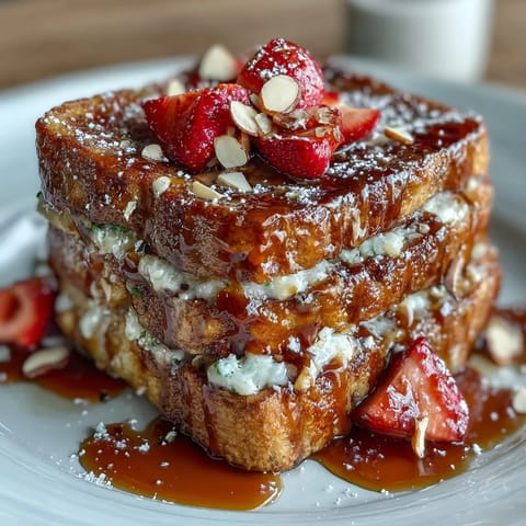 Spring Brunch Strawberry French Toast
