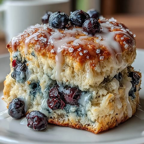 Lemon Blueberry Scones