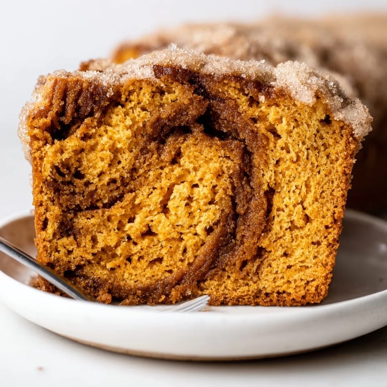 Indulgent Churro Pumpkin Snickerdoodle Bread perfect for cozy fall mornings and desserts.