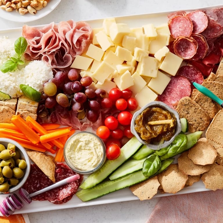 Savor this inviting Girl Dinner Platter, perfect for sharing with friends and family.