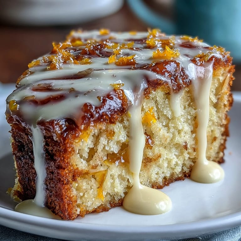 This Heavenly Blood Orange Yogurt Cake features a tender yogurt crumb drizzled with glossy citrus icing and blood orange zest.